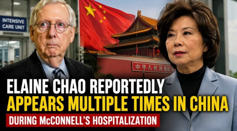 Elaine Chao Reportedly Appears Multiple Times in China During McConnell’s Hospitalization
